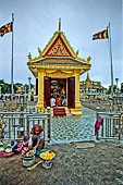 Phom Penh - shrine at the riverfront in front of the Royal Palace, known as Preah Ang Dang-Keur (Lokeshvara).